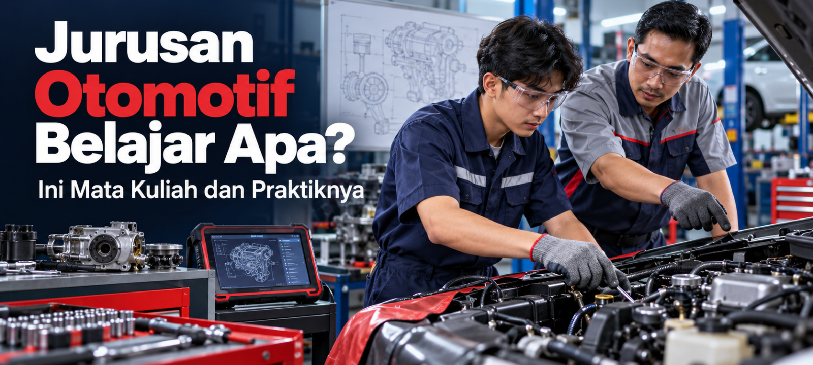 otomotif - Jurusan Otomotif Belajar Apa? Ini Mata Kuliah dan Praktiknya
