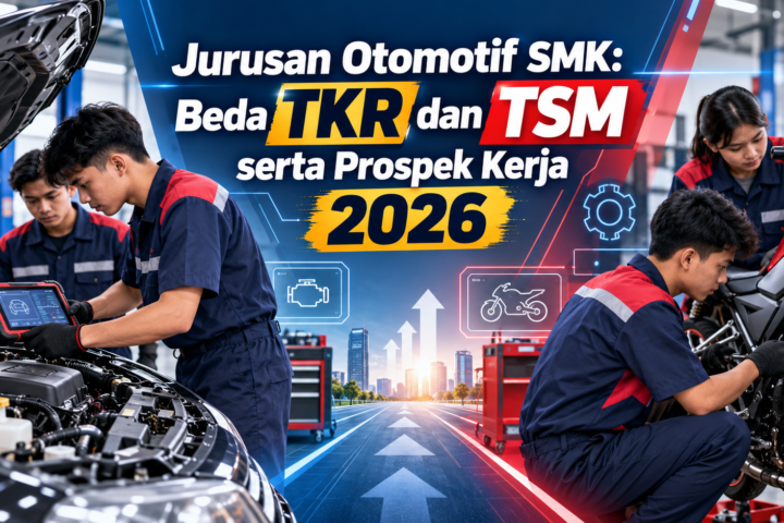 otomotif - Jurusan Otomotif SMK: Beda TKR dan TSM serta Prospek Kerja 2026