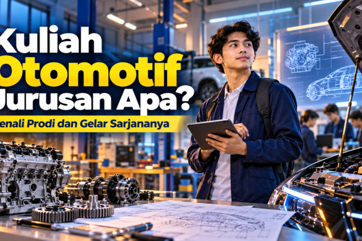 otomotif - Kuliah Otomotif Jurusan Apa? Kenali Prodi dan Gelar Sarjananya