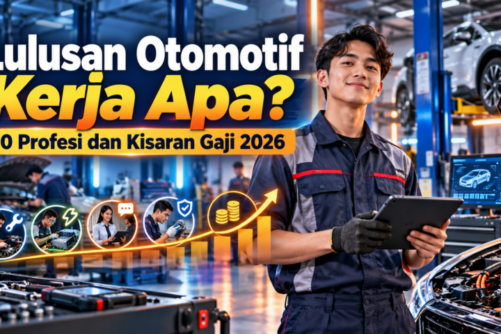 otomotif - Lulusan Otomotif Kerja Apa? 10 Profesi dan Kisaran Gaji 2026