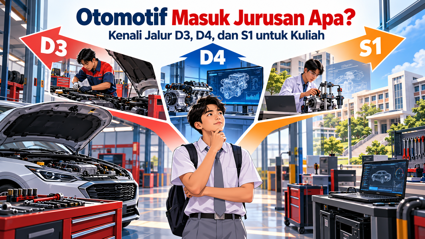 Otomotif Masuk Jurusan Apa? - otomotif