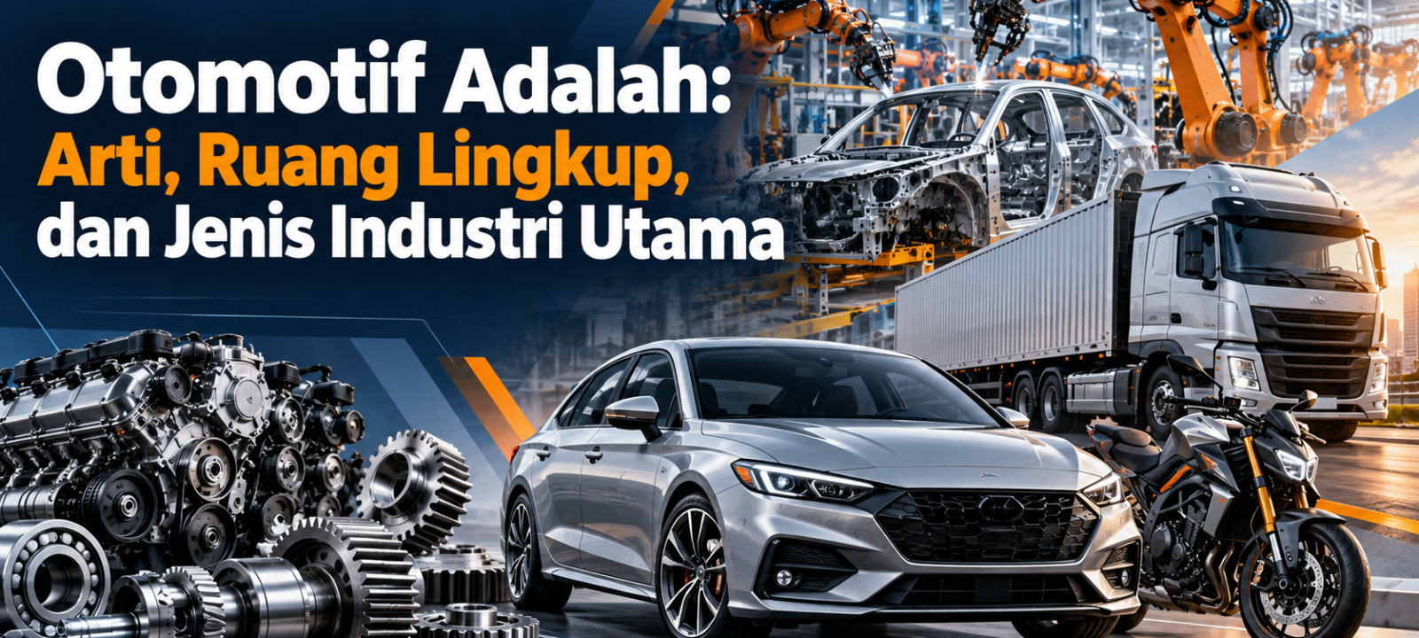 otomotif - Otomotif Adalah: Arti, Ruang Lingkup, dan Jenis Industri Utama