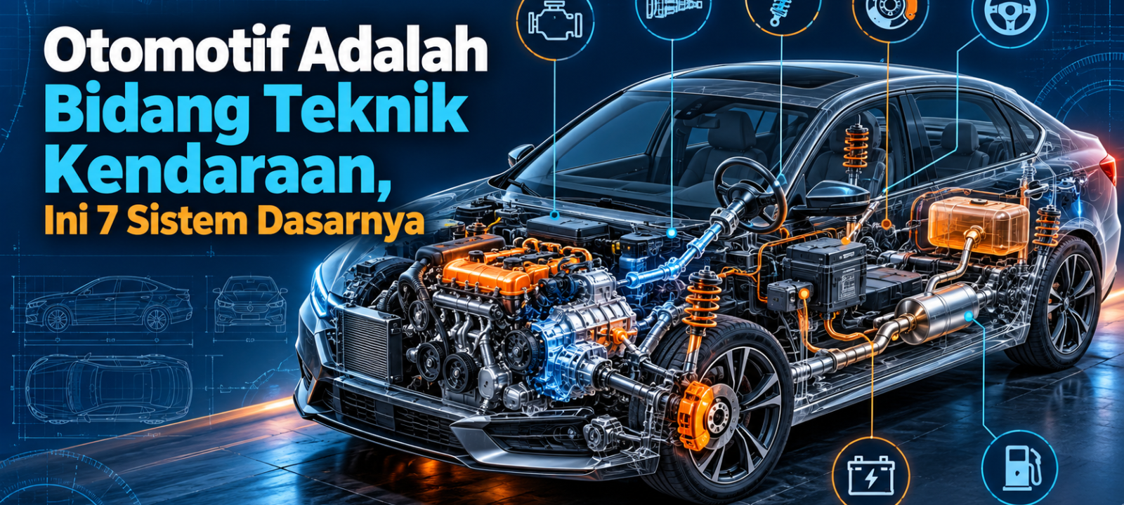 otomotif - Otomotif Adalah Bidang Teknik Kendaraan, Ini 7 Sistem Dasarnya