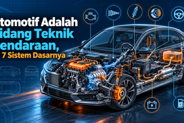 otomotif - Otomotif Adalah Bidang Teknik Kendaraan, Ini 7 Sistem Dasarnya