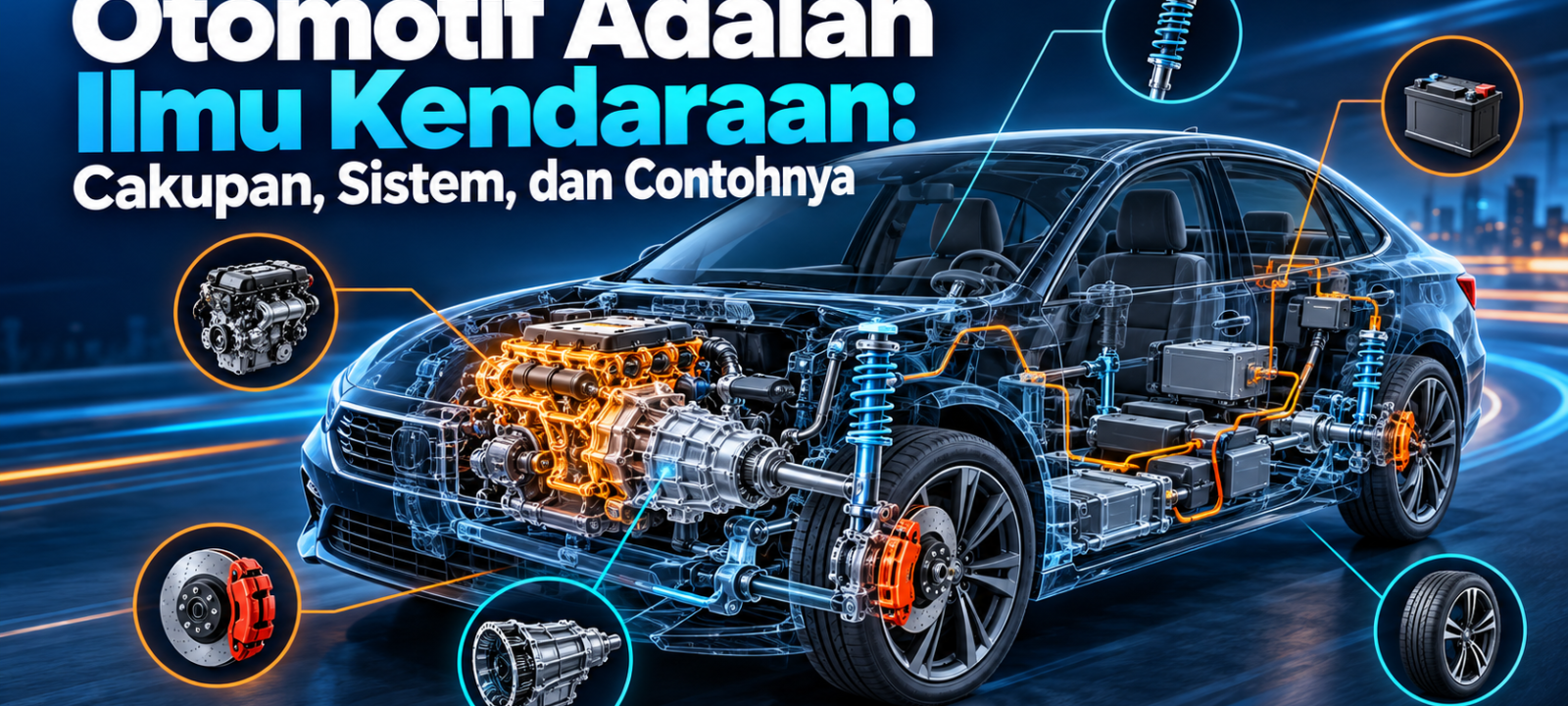 otomotif - Otomotif Adalah Ilmu Kendaraan: Cakupan, Sistem, dan Contohnya