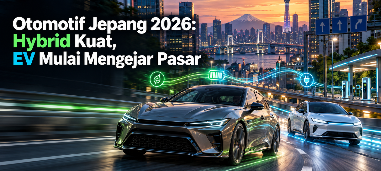 otomotif - Otomotif Jepang 2026: Hybrid Kuat, EV Mulai Mengejar Pasar