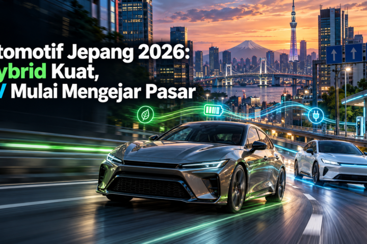 otomotif - Otomotif Jepang 2026: Hybrid Kuat, EV Mulai Mengejar Pasar