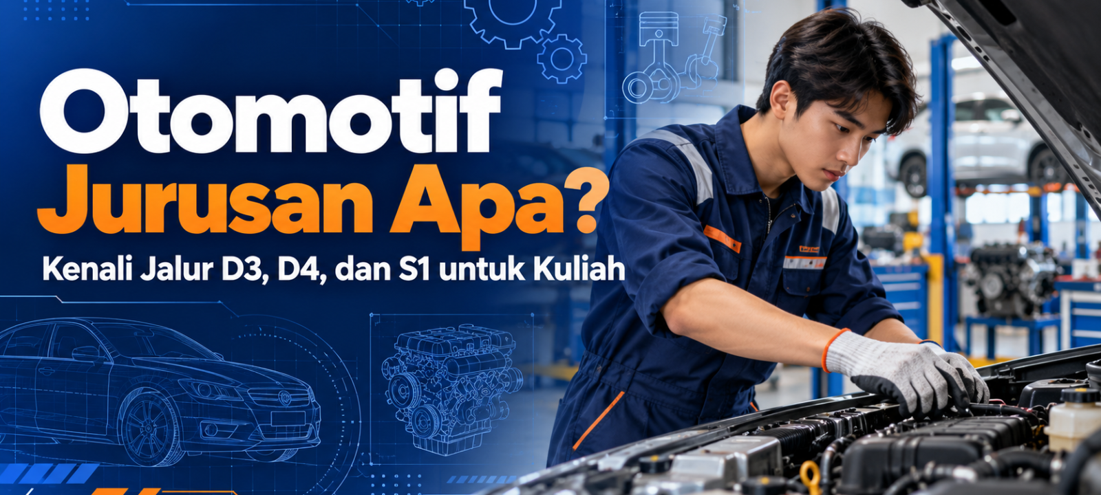 otomotif - Otomotif Jurusan Apa? Kenali Jalur D3, D4, dan S1 untuk Kuliah