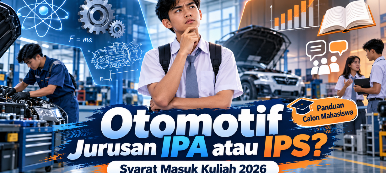 otomotif - Otomotif Jurusan IPA atau IPS? Syarat Masuk Kuliah 2026