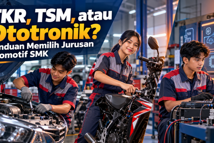 otomotif - TKR, TSM, atau Ototronik? Panduan Memilih Jurusan Otomotif SMK