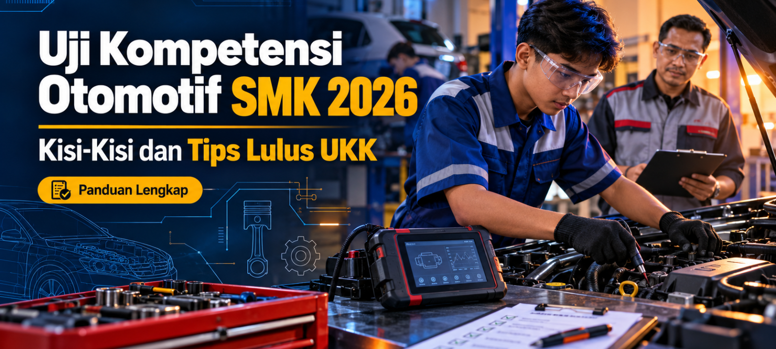 otomotif - Uji Kompetensi Otomotif SMK 2026: Kisi-Kisi dan Tips Lulus UKK