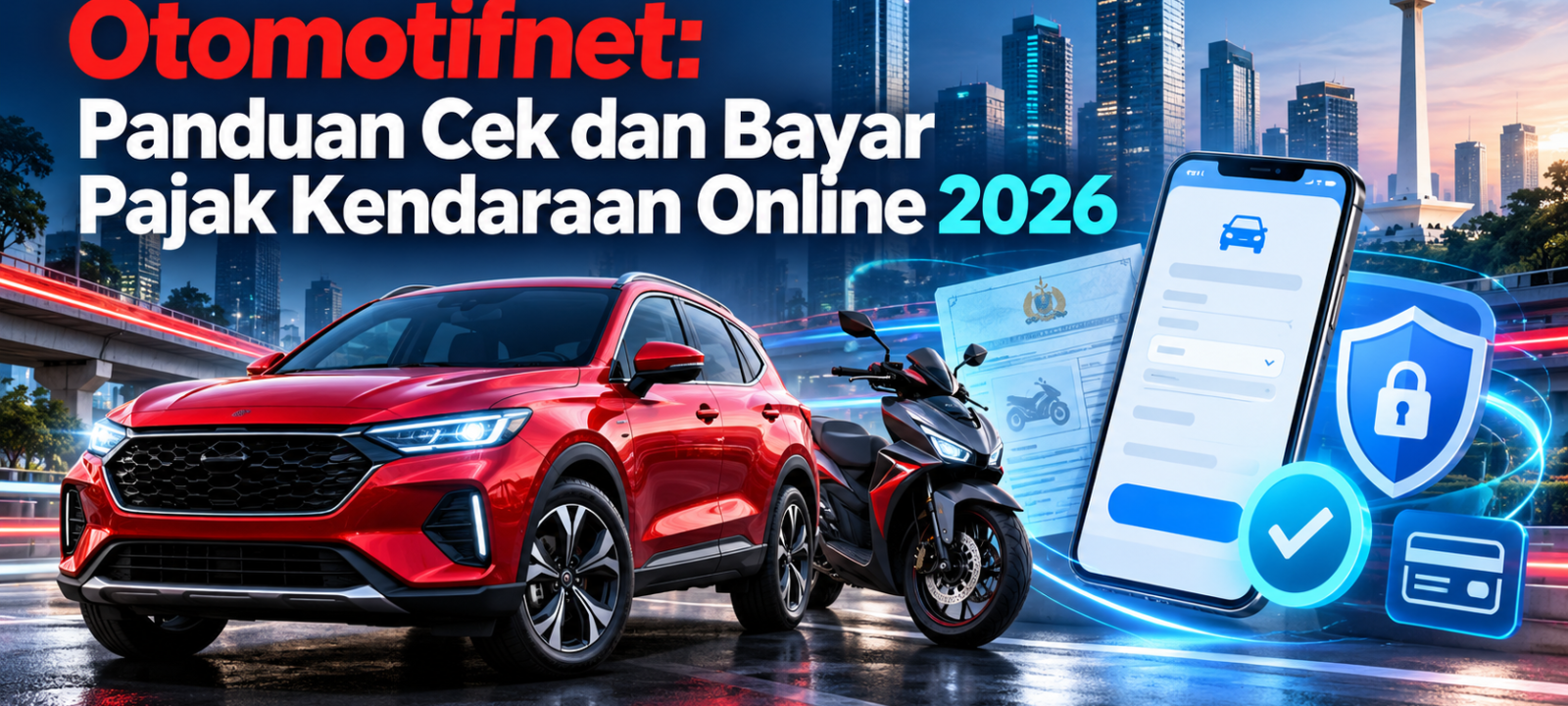 otomotifnet - Otomotifnet: Panduan Cek dan Bayar Pajak Kendaraan Online 2026