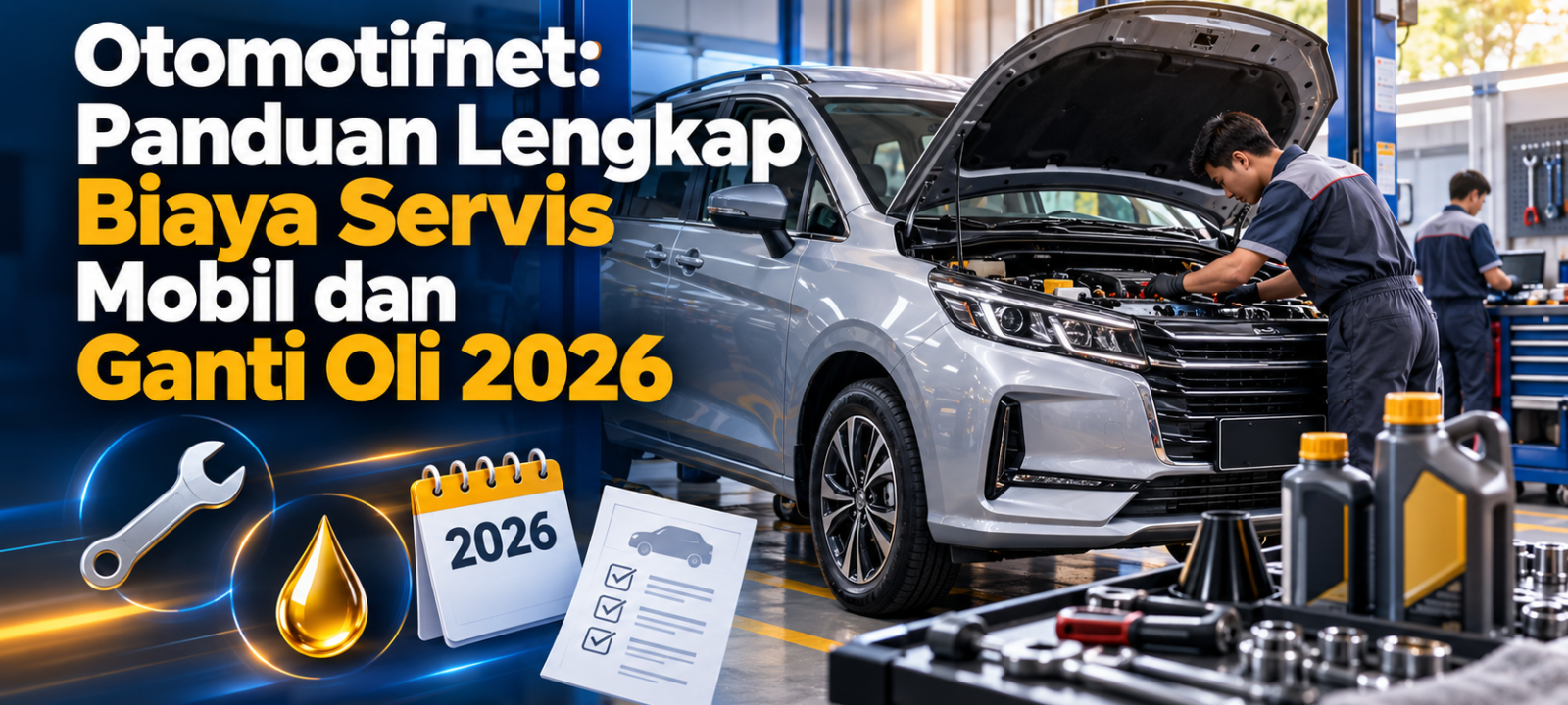otomotifnet - Otomotifnet: Panduan Lengkap Biaya Servis Mobil dan Ganti Oli 2026