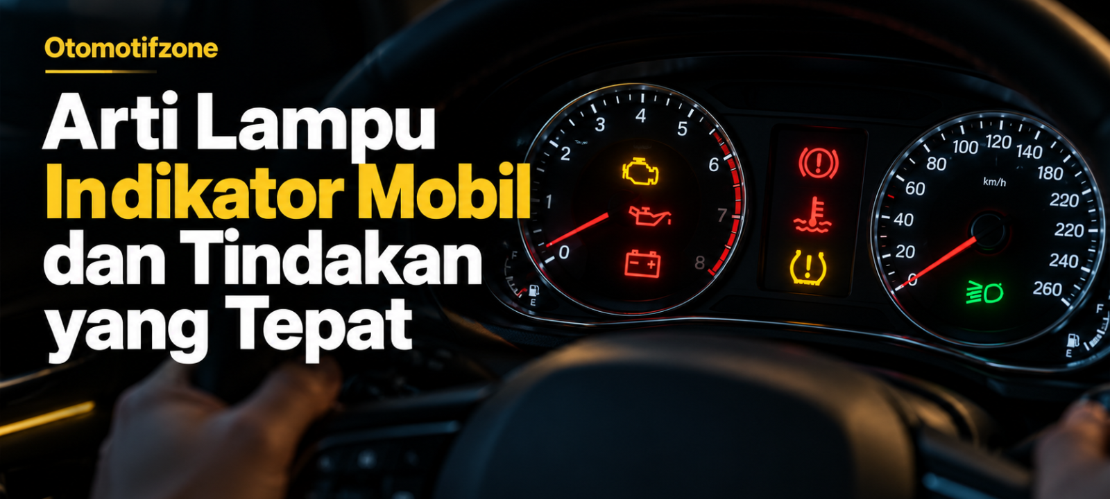 otomotifzone - Otomotifzone: Arti Lampu Indikator Mobil dan Tindakan yang Tepat