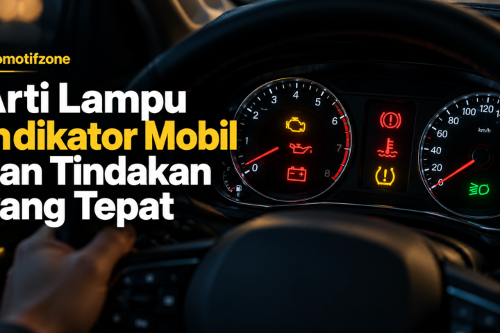 otomotifzone - Otomotifzone: Arti Lampu Indikator Mobil dan Tindakan yang Tepat