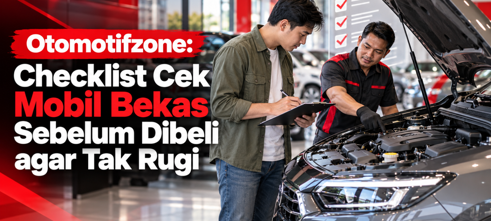 otomotifzone - Otomotifzone: Checklist Cek Mobil Bekas Sebelum Dibeli agar Tak Rugi