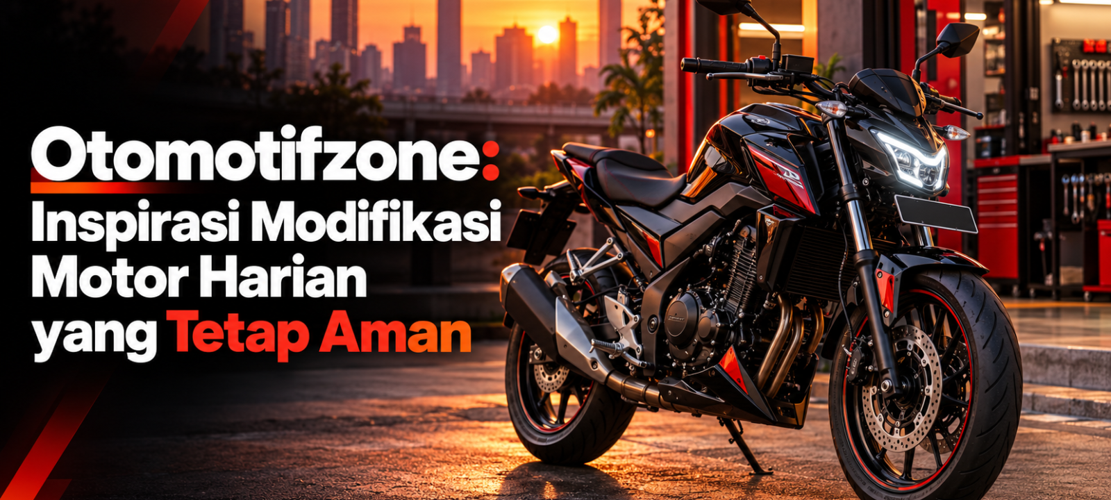 otomotifzone - Otomotifzone: Inspirasi Modifikasi Motor Harian yang Tetap Aman