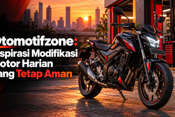 otomotifzone - Otomotifzone: Inspirasi Modifikasi Motor Harian yang Tetap Aman