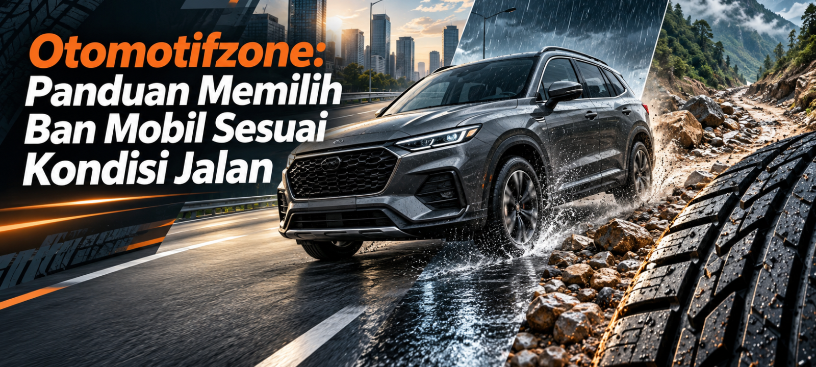 otomotifzone - Otomotifzone: Panduan Memilih Ban Mobil Sesuai Kondisi Jalan