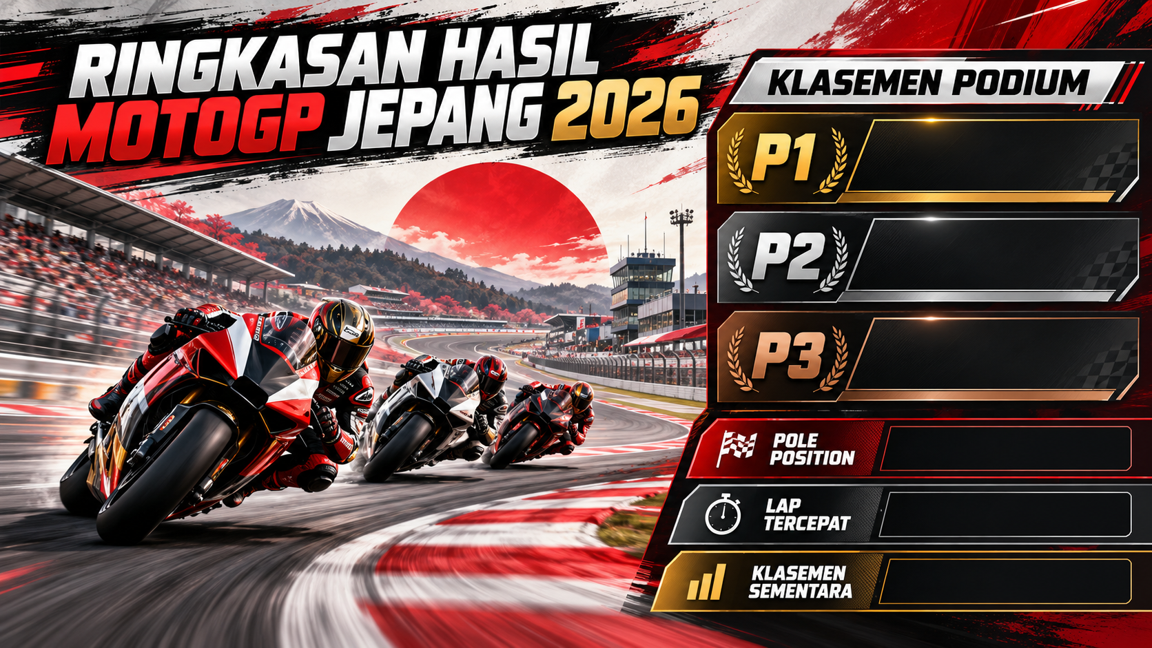 Ringkasan Hasil MotoGP Jepang 2026 - motogp