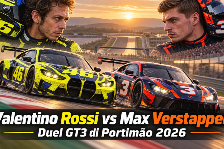 rossi - Valentino Rossi vs Max Verstappen: Duel GT3 di PortimÃ£o 2026